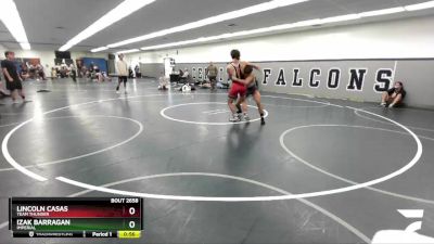 157 lbs Cons. Round 2 - Lincoln Casas, Team Thunder vs Izak Barragan, Imperial