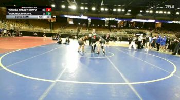 235 lbs Cons. Semi - Makayla Brianvil, Lincoln Park Academy vs Camila Halaby-Bravo, Florida Christian School