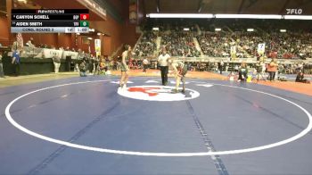 2A-120 lbs Cons. Round 3 - Aiden Smith, Tongue River vs Canyon Schell, Big Piney