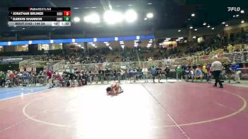 144 2A Quarterfinal - Jonathan Bruner, New Smyrna Beach Sr H S vs Darion Shannon, Somerset