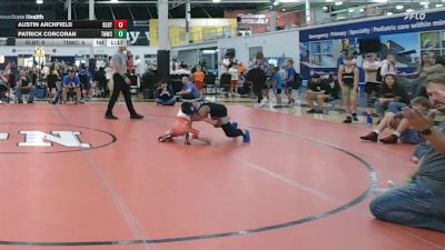 79 lbs Rr Rnd 2 - Austin Archfield, Dueling Bandits - MS vs Patrick Corcoran, Team Nauman Wrestling Club - MS