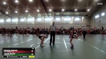 64 lbs Round 5 (8 Team) - Reagan Brown, All American vs Chase Boyer, Phoenix WC