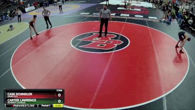 Champ. Round 1 - Case Schindler, David City vs Carter Lawrence, Kearney Catholic