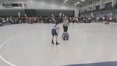 100 lbs Champ. Rd Of 16 - Shion Holmes, STL Warrior vs Seth Hollerman, Badkarma