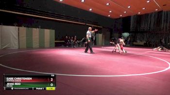 113 lbs 21st Place Match - Jesse Reid, Milton vs Gabe Christensen, Dubuque Senior