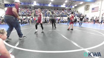 100 lbs Consolation - Jacob Gomez, Salina Wrestling Club vs Jemma Patteson, IRONMEN Wrestling Club