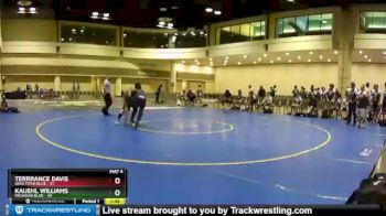 220 lbs Round 4 (10 Team) - Terrrance Davis, Ohio Titan Blue vs Kaijehl Williams, Michigan Blue