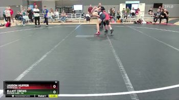 140 lbs Round 5 (10 Team) - Elliot Crews, Machine Shed vs Jaxson Huffer, Riverheads