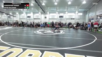 80 lbs Quarterfinal - Christopher Verner, VA vs Bryse Bollinger, PA