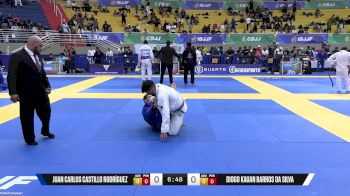 Diogo Kauan Barros Da Silva vs Juan Carlos Castillo Rodríguez 2025 Brasileiro Jiu-Jitsu IBJJF