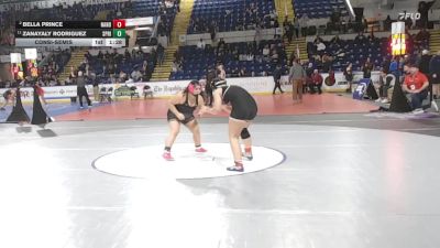 185 lbs Consolation - Bella Prince, North Andover vs Zanayaly Rodriguez, Springfield Central (W)