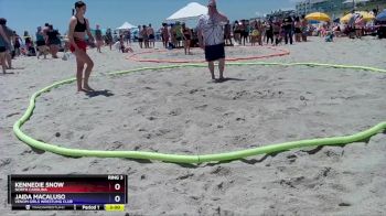 60 lbs Semifinal - Kennedie Snow, North Carolina vs Jaida Macaluso, Venom Girls Wrestling Club