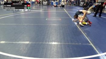 96 lbs Round Of 16 - A.J. Pifer, Kiski Area vs Preston Dorn, SHWA