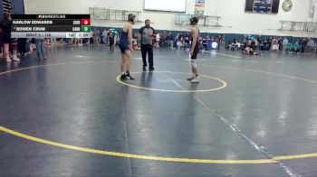 126 lbs Champ. Round 1 - Harlow Edwards, Sherwood vs Bowen Crum, Canby