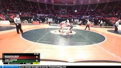 2A 195 lbs Cons. Semi - Josh Hoffer, Washington vs Brandon Bray, Chatham (Glenwood)