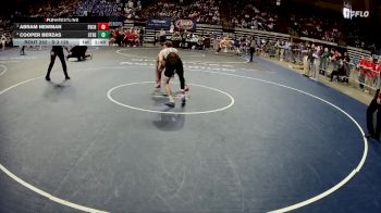 D 3 126 lbs Semifinal - Abram Newman, Evangel Christian vs Cooper Berzas, St. Edmund