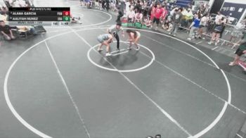 120 lbs 1st Place Match - Aaliyah Nunez, Unattached vs Alana Garcia, Poway