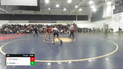 120 lbs Cons. Round 3 - Matthew Truong, La Serna vs Edrick Hinkley, Yucaipa