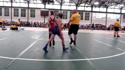 74-78 lbs Quarterfinal - Isaac Showalter, SOT-C/The Compound vs Kole Roberts, Mt. Zion Kids Wrestling Club