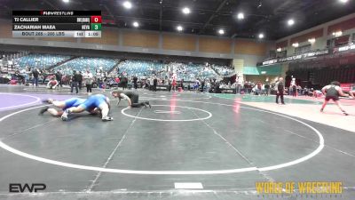 285 lbs 5th Place - TJ Callier, BULLDOG WRESTLING CLUB vs Zachariah Maea, Nevada G'rage