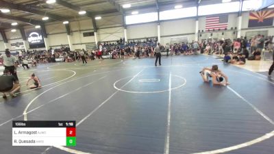 106 lbs Semifinal - Logan Armagost, Ajwc vs Rodolfo Quesada, Hayden Wrestling