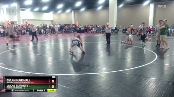 120 lbs Round 5 (10 Team) - Dylan Marshall, Indiana Smackdown Black vs Lucas Burnett, Venice Warriors