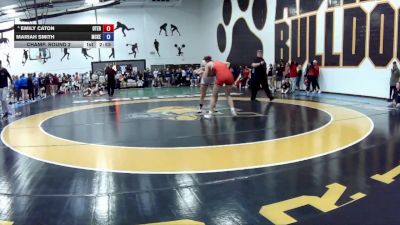 124 B Champ. Round 2 - Mariah Smith, McKendree University vs Emily Caton, Otterbein University