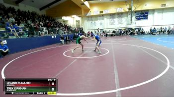 138 lbs Cons. Quarter - Trek Kirkman, Flagstaff vs Leland Dunajski, Kingman