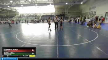 110 lbs Cons. Round 1 - Lucca Villa, Unaffiliated vs Danny Paredes, Westlake