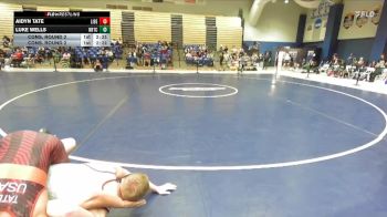 149 lbs Cons. Round 2 - Aidyn Tate, Unattached vs Luke Wells, Noke Wrestling RTC
