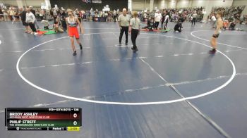 106 lbs Champ. Round 3 - Philip Streff, The Underground Wrestling Club vs Brody Ashley, Michigan West Wrestling Club