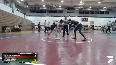 165 lbs Cons. Round 3 - Quiton Johnson, Roanoke College vs Ethan Kring, Roanoke College