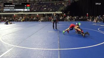 95 lbs Round 3 - Jaxon Winter, Moyer Elite vs Blake Briese, Amery Warrior`s
