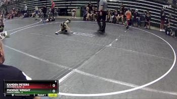 55 lbs Round 3 (6 Team) - Kamden Peters, Oklahoma Elite vs Phoenix Wright, Kansas Cobra