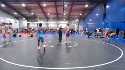 175 lbs Semifinal - Cole Dunham, SKWC - HS vs Clayton Tuspn, Seagulls