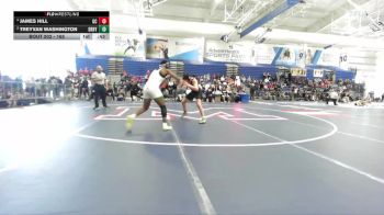 165 lbs Cons. Round 1 - Treyvan Washington, Derby vs James Hill, Garden City