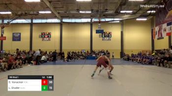 132 lbs Prelims - Dan Vanacker, Forest Lake vs Luke Studer, Blaine