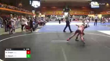 70 lbs Rr Rnd 2 - Mason Draper, Peak Wrestling vs Nolan Meisch, No Nonsense