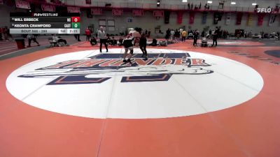 285 lbs Consolation 1st - Keonta Crawford, Castleton vs WIll Erbeck, North Central