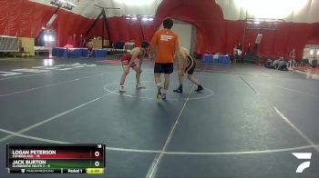 138 lbs Round 1 (16 Team) - Jack Burton, Glenbrook South 2 vs Logan Peterson, Cumberland