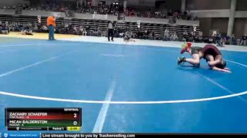 115 lbs Semis & 1st Wrestleback (8 Team) - Zachary Schaefer, Pine Island vs Micah Balderston, Perham