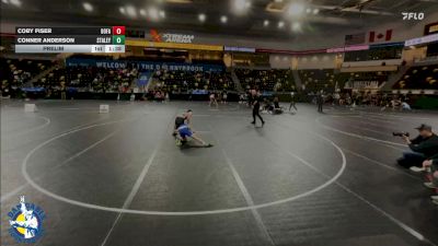 126 lbs Prelim - Conner Anderson, Staley vs Coby Fiser, Bondurant-Farrar