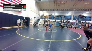 235 lbs Cons. Semi - Lillian Brandt, Thunder Basin vs Kaydence Sander, Rock Springs