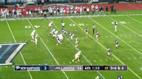 Replay: New Hampshire vs Villanova - 2024 UNH vs Villanova | Oct 26 @ 3 PM