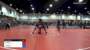 138 kg Semifinal - Nytravious Walker, Lake Gibson High School Wrestling vs Cade Parent, Level Up Wrestling Center