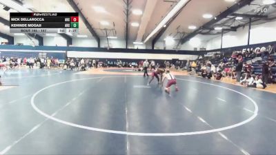 157 lbs Cons. Round 1 - Nick DellaRocca, Arcadia vs Kehinde Mogaji, Arcadia