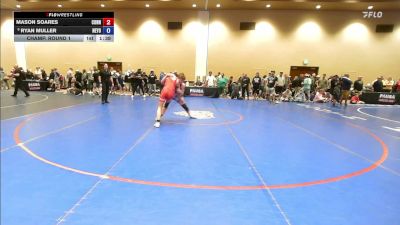 138 lbs Champ. Round 1 - Mason SOARES, Connecticut vs Ryan Muller, New York