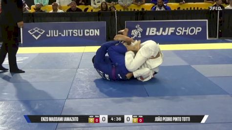 João Pedro Pinto Totti vs Enzo Massami Iamazato 2026 Pan Jiu Jitsu IBJJF Championship