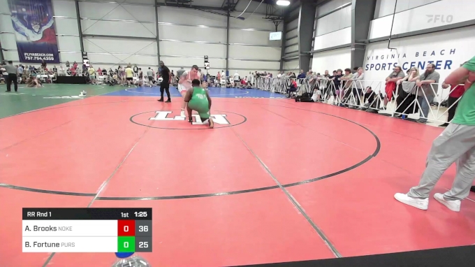 220 lbs Rr Rnd 1 - Andrew Brooks, Noke Wrestling RTC vs Bryce Fortune ...