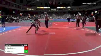 70 lbs 2nd Place - Diego Sanchez, NM Gold vs Joey Baca, NM Beast